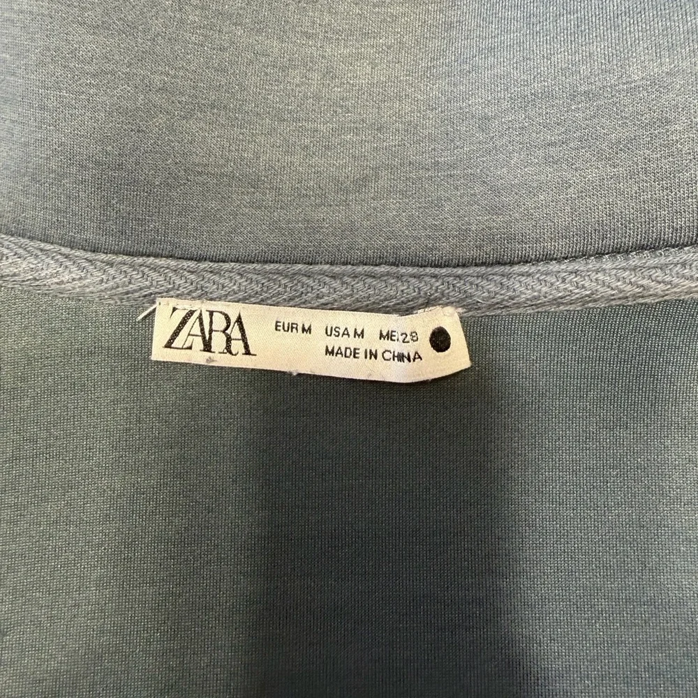 Zara Teal Knit Top